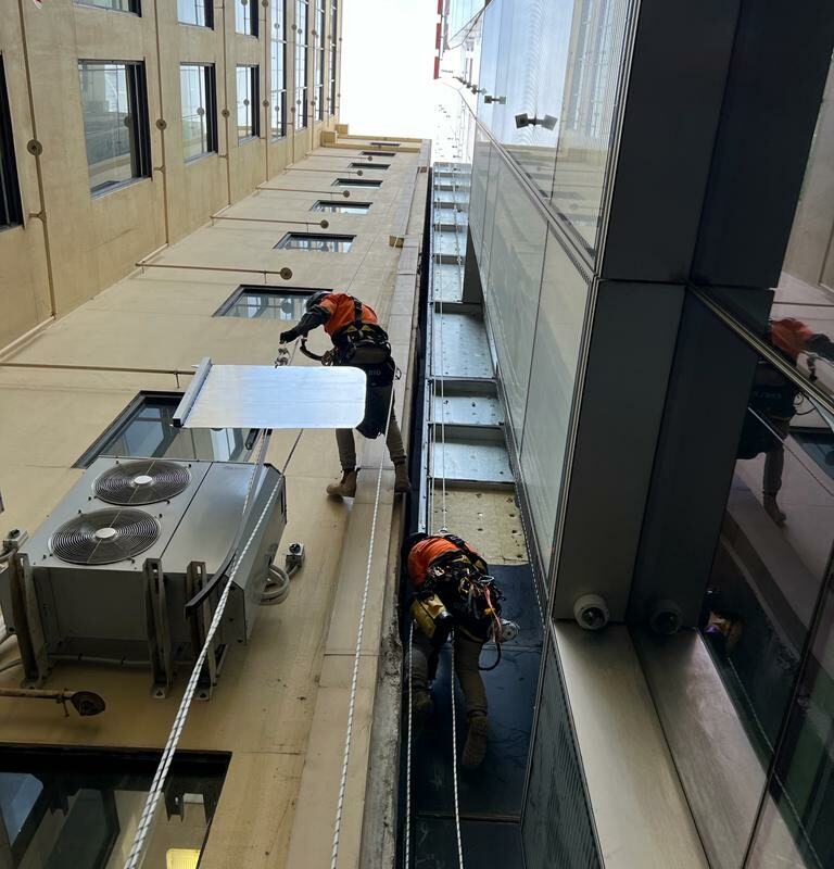 Rope Access Recladding