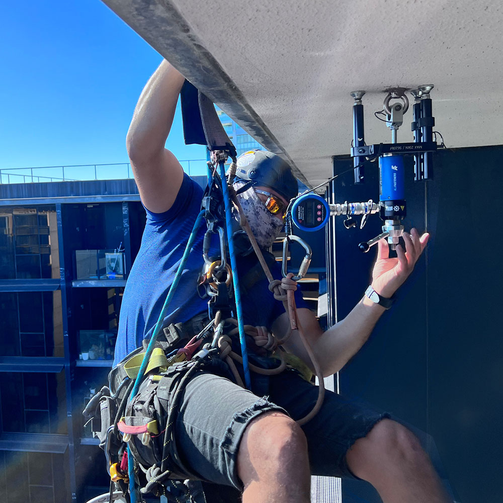 Rope Access Highrise Building Maintenance