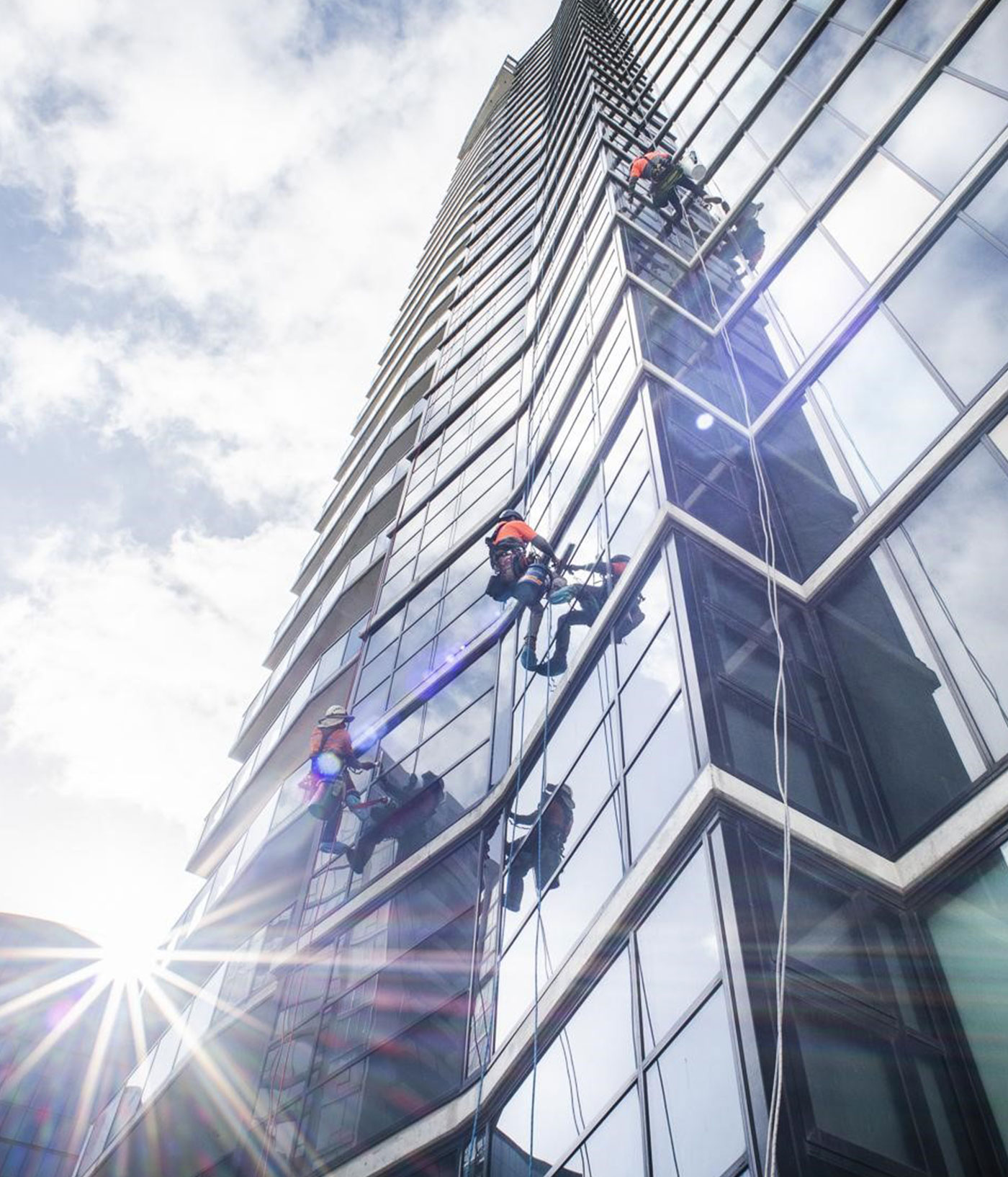 Rope Access Highrise Window Cleaners
