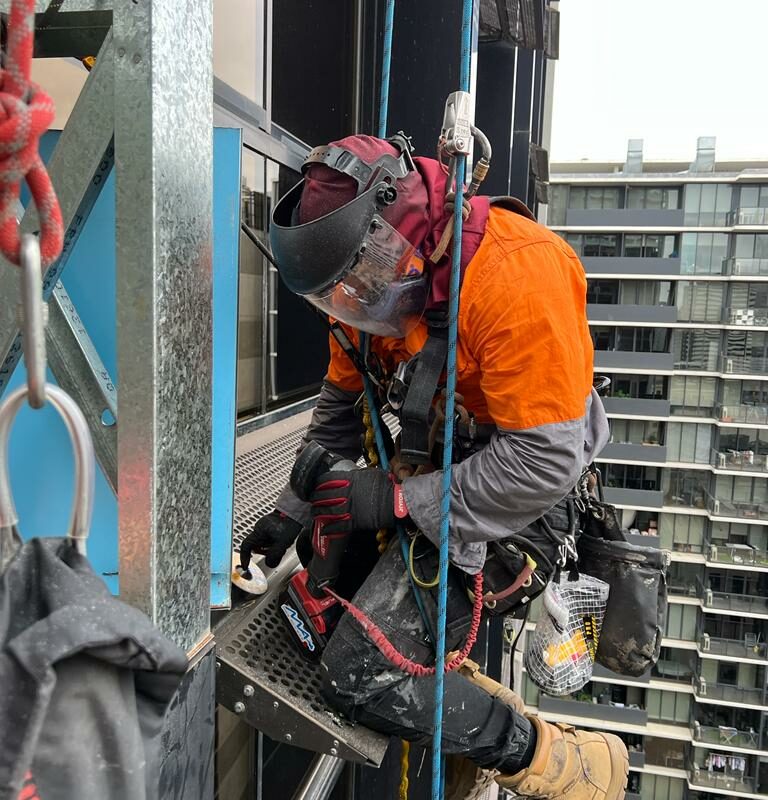 Rope Access High Rise Building Trades Services & Maintenance