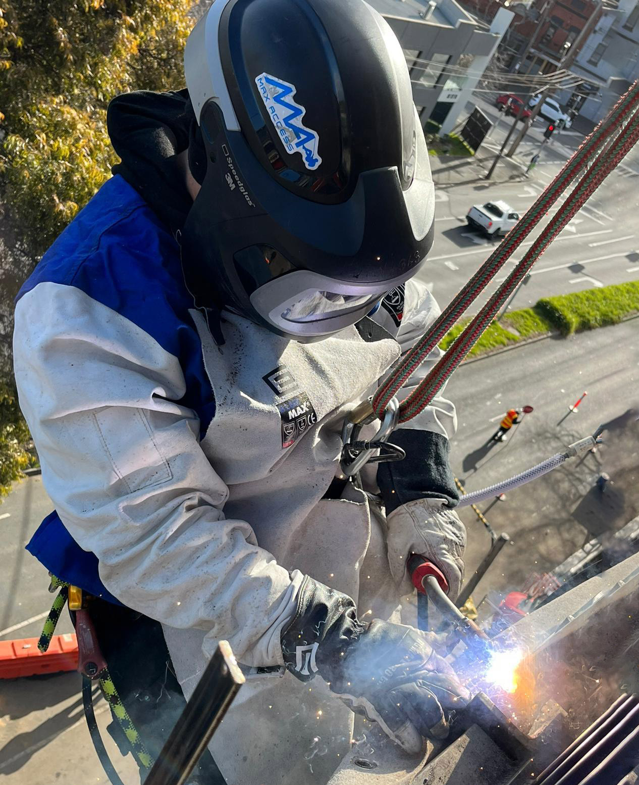 Rope Access Welding