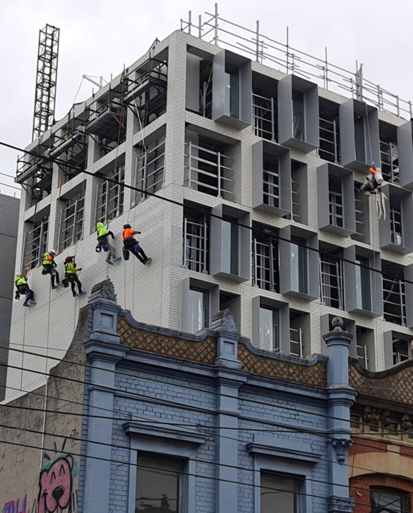 Rope Access Painting - Abseiling Painting